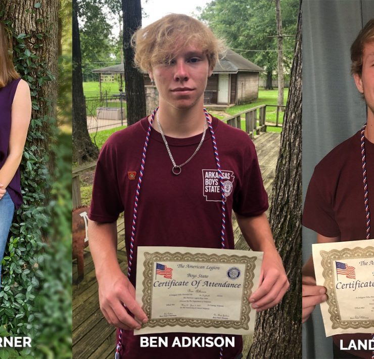 Ashdown Boys State and Girls State participants