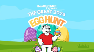 Easter baskets and eggs at community hunt Texarkana