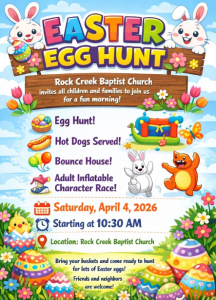 Spring Easter celebration with kids