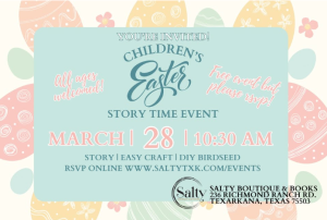 Spring Easter celebration with kids Texarkana