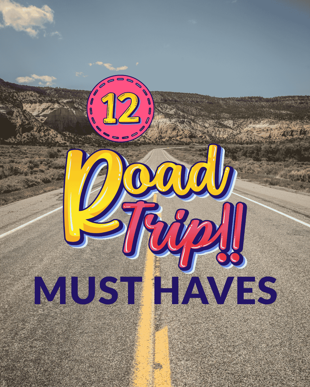 Family road trip essentials check list