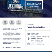 Tunnel to Towers Steel Across America makes stop in Texarkana