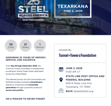 Tunnel to Towers Steel Across America makes stop in Texarkana