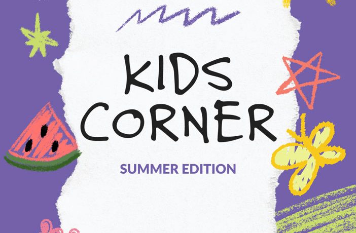 Kids corner featuring artwork from local Texarkana kids.