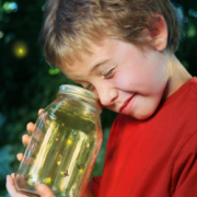 children enjoying outdoor summer activities together