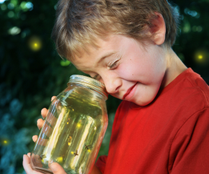 children enjoying outdoor summer activities together