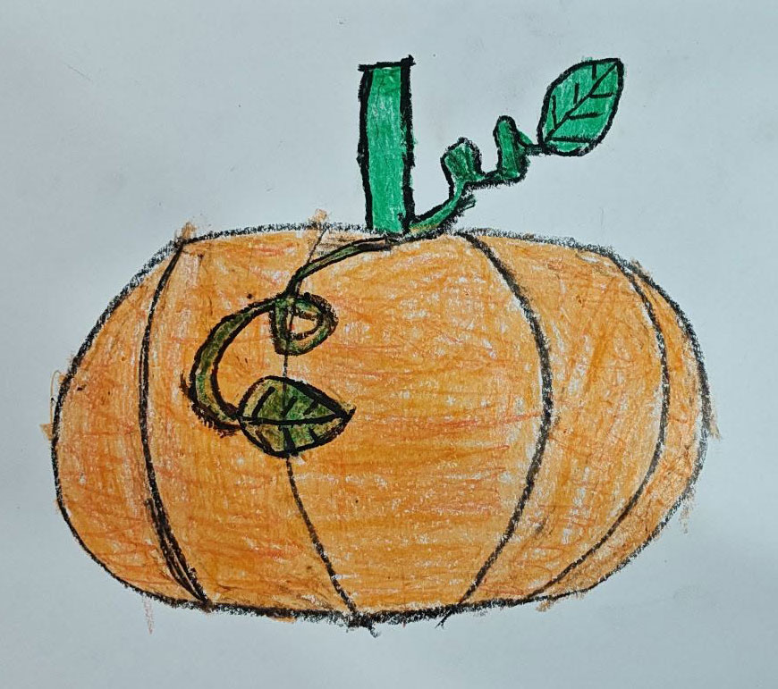 kids-corner-pumpkin Pumpkin art from local Texarkana kid